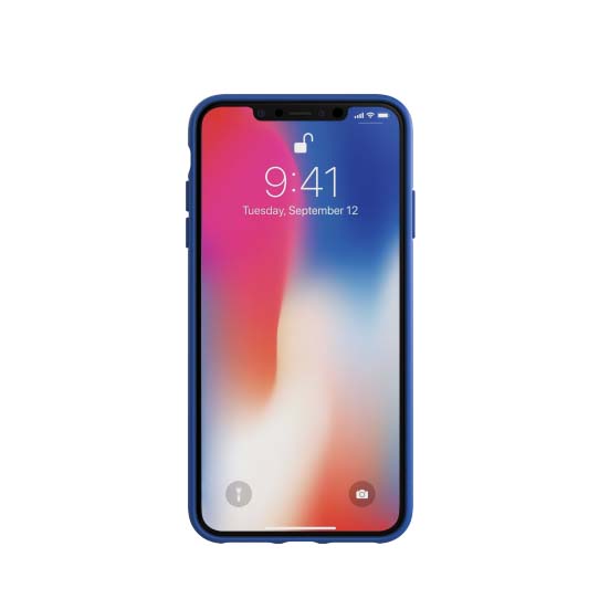 Adidas iPhone Xs Max Deksel OR Moulded Case Suede FW18 Blå