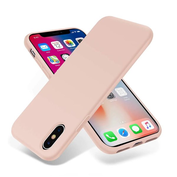 Rvelon iPhone X/iPhone Xs Deksel Silikon Beige