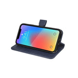iPhone X/iPhone Xs Etui med Stativ Blå