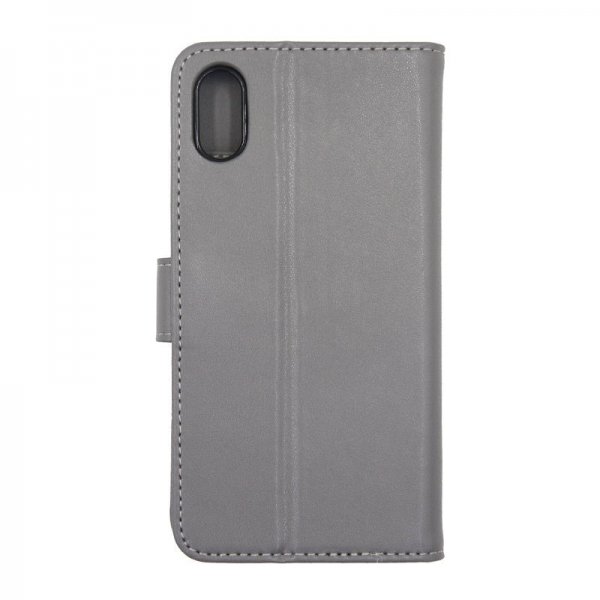 iPhone X/iPhone Xs Etui med Stativ Grå