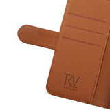 Rvelon iPhone X/iPhone Xs Etui Detachable Wallet Case Brun