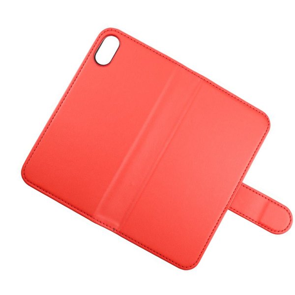 Rvelon iPhone X/iPhone Xs Etui Detachable Wallet Case Rød