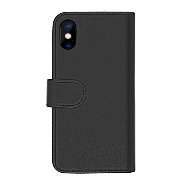 Rvelon iPhone X/iPhone Xs Etui Detachable Wallet Case Svart