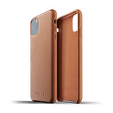 Mujjo iPhone 11 Pro Max Deksel Full Leather Case Tan