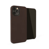 Pipetto Magnetic Leather Case för iPhone 12/12 Pro Brun
