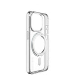 Decoded iPhone 15 Pro Deksel Recycled Plastic Transparant Loop Stand Back Cover Klar