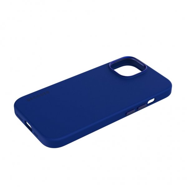 Decoded iPhone 15 Deksel Silicone Backcover Galactic Blue