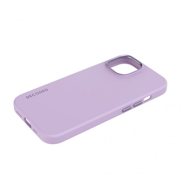 Decoded iPhone 15 Pro Max Deksel Silicone Backcover Lavendel