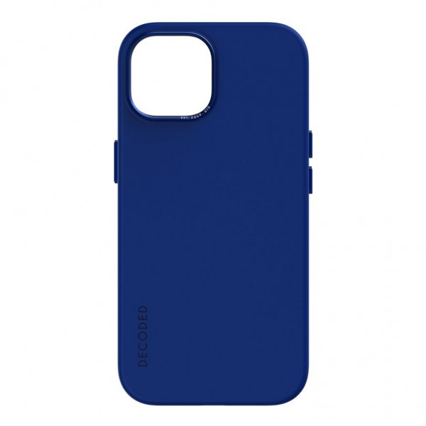 Decoded iPhone 15 Plus Deksel Silicone Backcover Galactic Blue