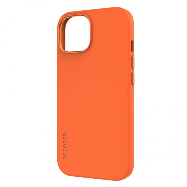 Decoded iPhone 15 Pro Max Deksel Silicone Backcover Apricot