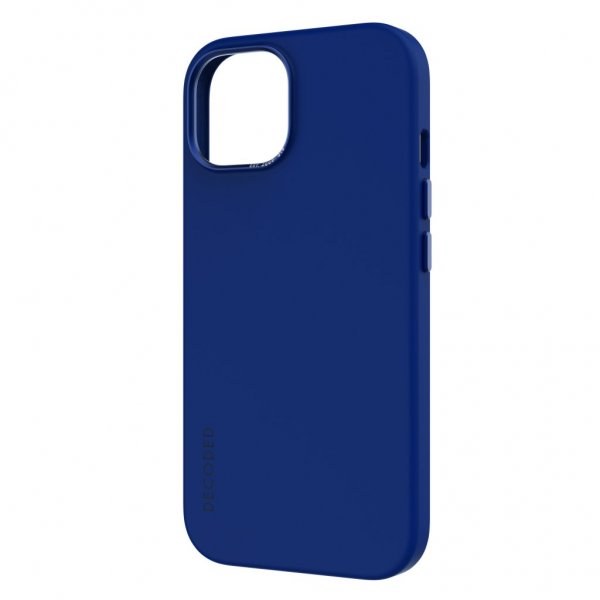 Decoded iPhone 15 Deksel Silicone Backcover Galactic Blue