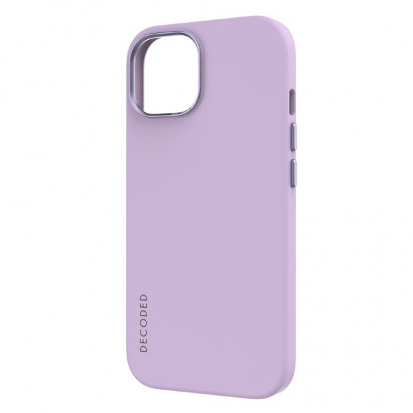 Decoded iPhone 15 Plus Deksel Silicone Backcover Lavendel