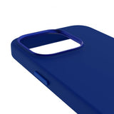 Decoded iPhone 15 Pro Deksel Silicone Backcover Galactic Blue