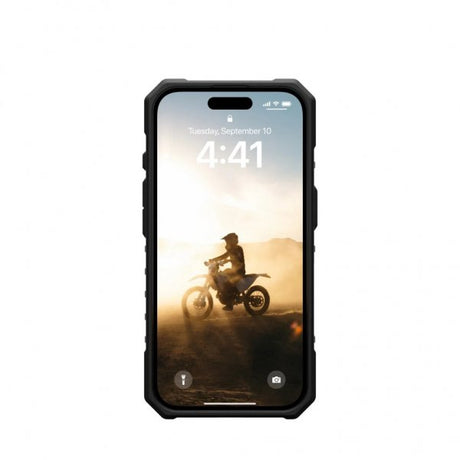 Urban Armor Gear (UAG) iPhone 16 Deksel Pathfinder Clear MagSafe Ash