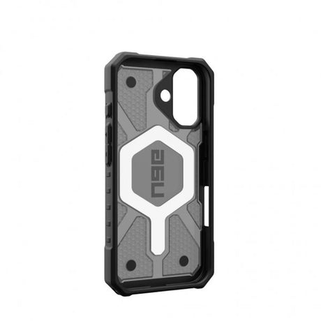 Urban Armor Gear (UAG) iPhone 16 Deksel Pathfinder Clear MagSafe Ash