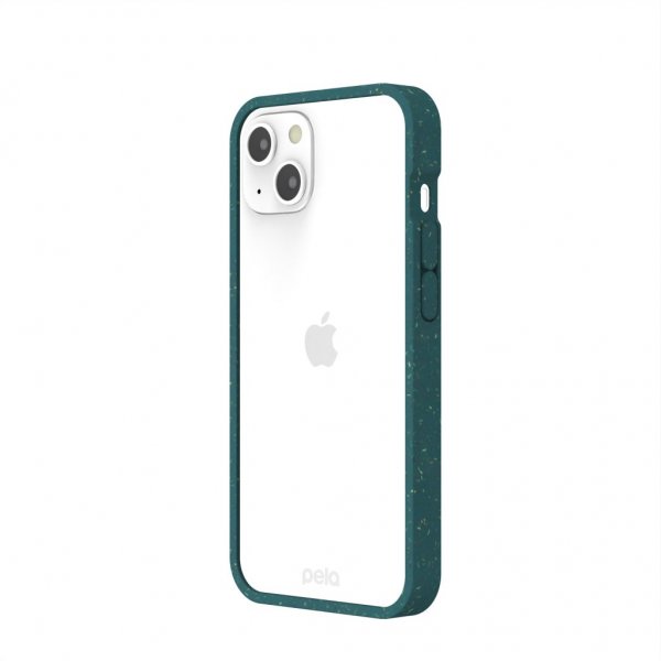 Pela iPhone 13 Skall Eco Friendly Clear Grønn