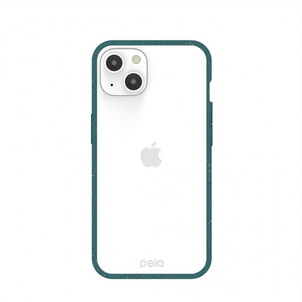 Pela iPhone 13 Skall Eco Friendly Clear Grønn