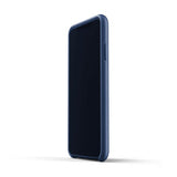 Mujjo iPhone Xs Max Deksel Full Leather Case Monaco Blue