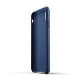 Mujjo iPhone Xs Max Deksel Full Leather Case Olive Green