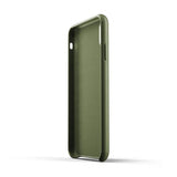 Mujjo iPhone Xs Max Deksel Full Leather Case Tan