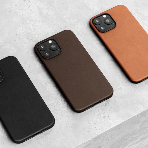 Journey iPhone 13 Pro Deksel Ekte Skinn MagSafe Svart