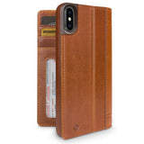 Twelve South iPhone Xr Etui Journal Cognac