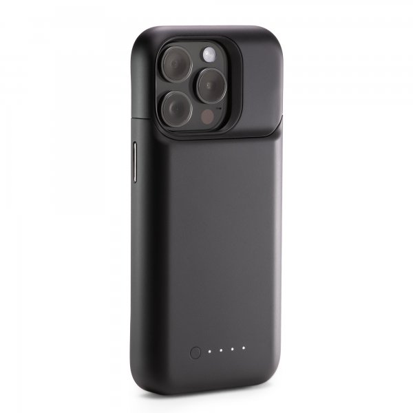 Mophie iPhone 15 Pro Deksel med innebygd Powerbank Juice Pack Svart