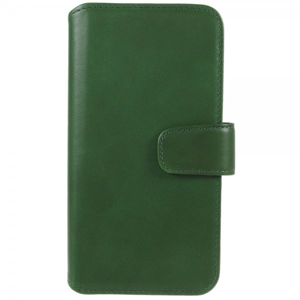 Nordic Covers iPhone 14 Plus Etui Essential Leather Juniper Green