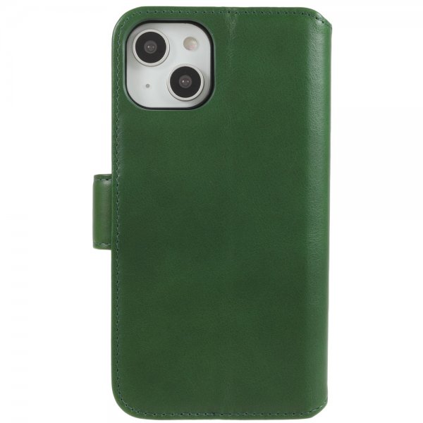 Nordic Covers iPhone 14 Plus Etui Essential Leather Juniper Green