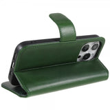 Nordic Covers iPhone 12/iPhone 12 Pro Etui Essential Leather Juniper Green