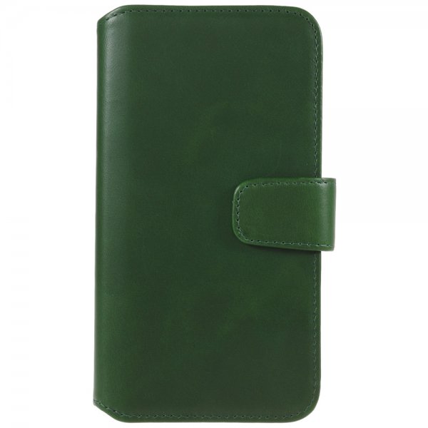 Nordic Covers iPhone 14 Pro Max Etui Essential Leather Juniper Green