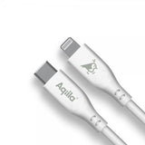 Aqiila Kabel Cablebird CS22 USB-C/Lightning 60W 2m Hvit