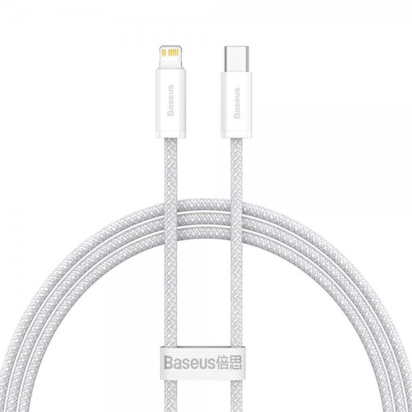 Baseus Kabel Dynamic Series USB-C till Lightning 1 m Hvit