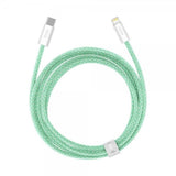 Baseus Kabel Dynamic Series USB-C till Lightning 2 m Grønn