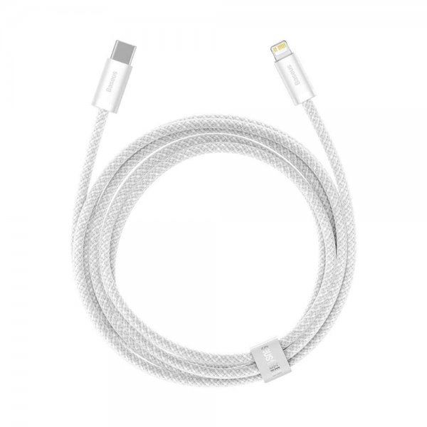 Baseus Kabel Dynamic Series USB-C till Lightning 2 m Hvit