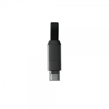 Rolling Square Kabel inCharge 6 Keyring Mercury Gray