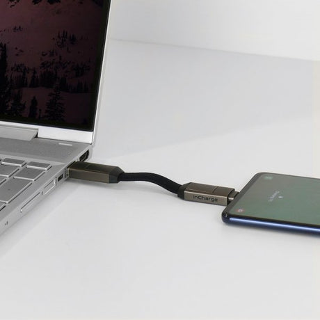 Rolling Square Kabel inCharge 6 Keyring Mercury Gray