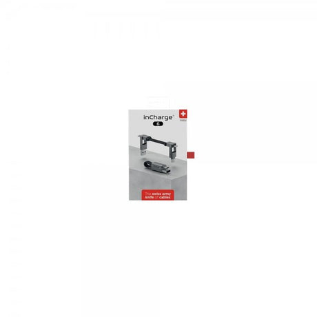 Rolling Square Kabel inCharge 6 Keyring Mercury Gray