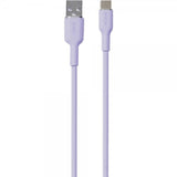 Puro Kabel Soft Charge & Sync Cable USB-A/USB-C 1.5m Lavendel