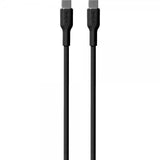 Puro Kabel Soft Charge & Sync Cable USB-C/USB-C 1.5m Svart