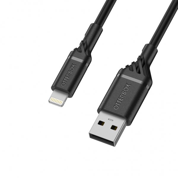 Otterbox Kabel USB-A/Lightning 2 m Svart