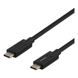 Deltaco Kabel USB-C/USB-C 2m Svart