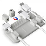 Ahastyle Kabelholder WG104 Magnetisk Grå