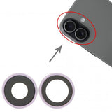 Kameralinser med ramme for iPhone 17 - lavendel