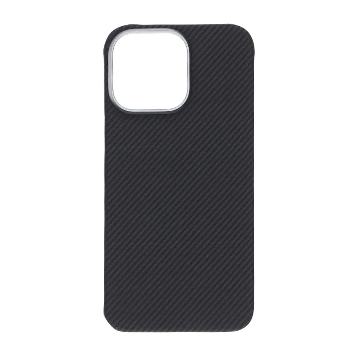 iPhone 15 Pro Max Deksel Kevlar MagSafe Svart med striper