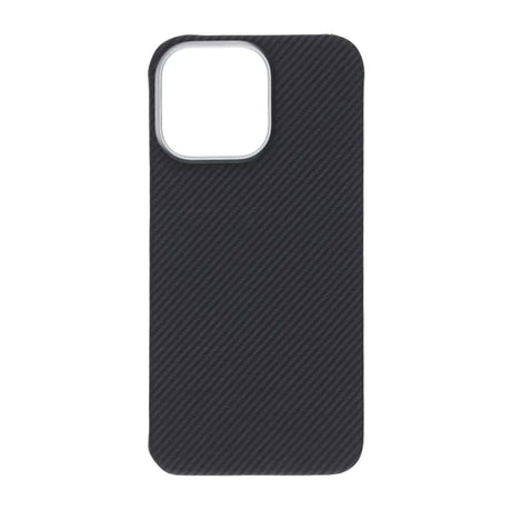 iPhone 15 Pro Max Deksel Kevlar MagSafe Svart med striper