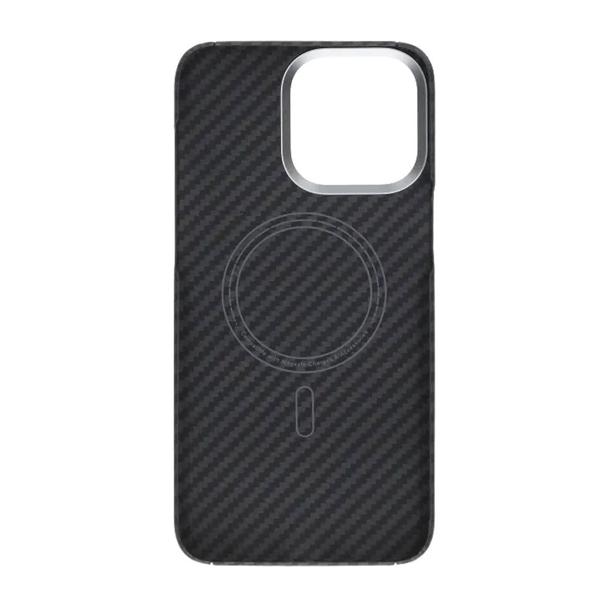 iPhone 15 Pro Max Deksel Kevlar MagSafe Svart