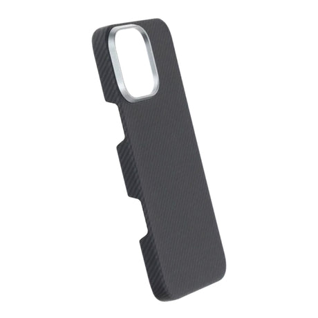 iPhone 16 Pro Max Deksel Kevlar MagSafe Svart med striper