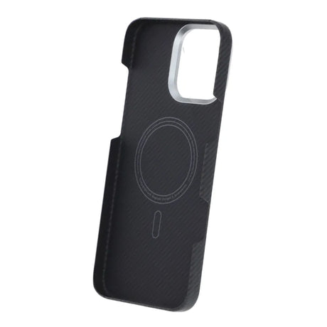 iPhone 16 Pro Max Deksel Kevlar MagSafe Svart med striper