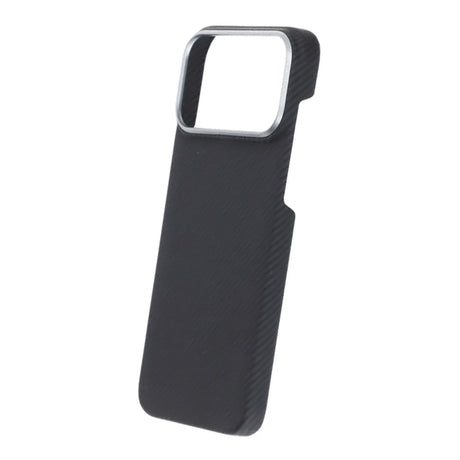 iPhone 17 Pro Max Deksel Kevlar MagSafe Svart med striper